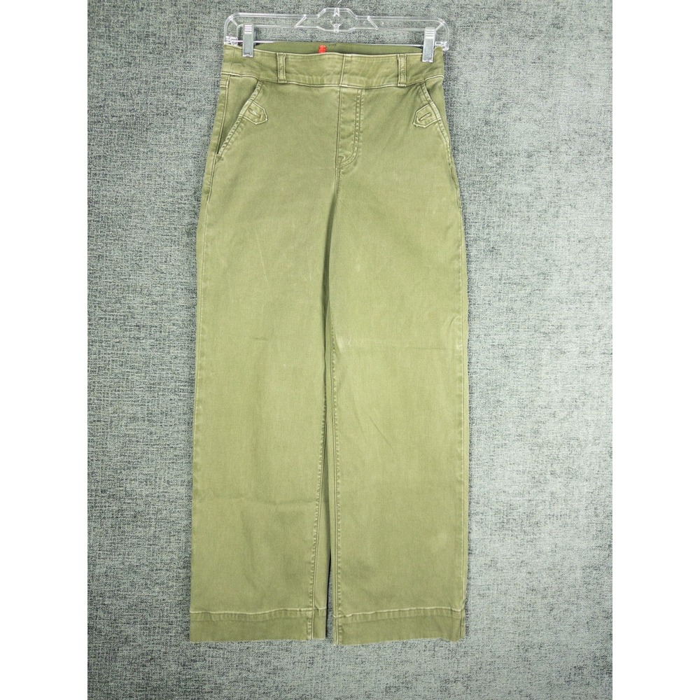 SPANX Olive Green Wide Leg Pants